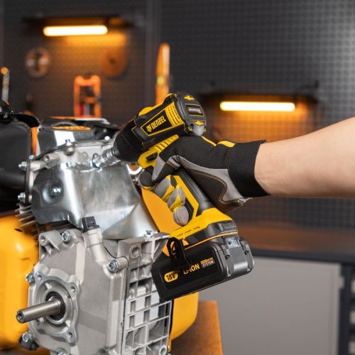 Гайковерт ударный аккумуляторный бесщет Denzel CIW-IB-300-0-Tehinstrument