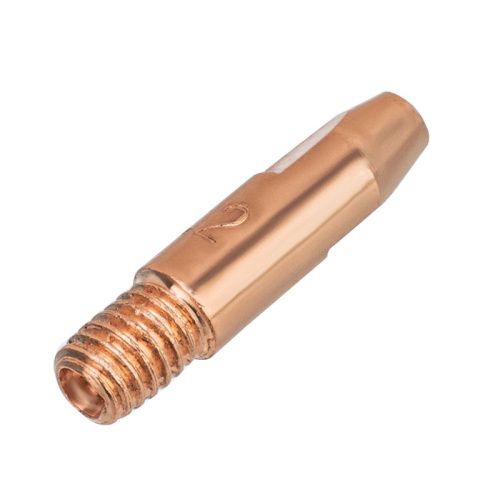Токосъемный наконечник под проволоку 1,2 мм, М6х28, E-CU, 20 шт для MIG горелки тип 24 Denzel-Tehinstrument