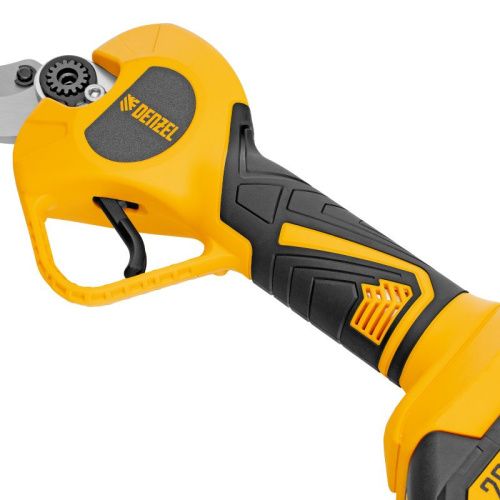 Секатор аккумуляторный, бесщет., CP-40BL, Li-Ion, 20 В, лезвия SK5 Denzel-Tehinstrument