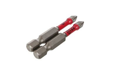 Биты PH1x50мм, торсионн., сталь S2, 2шт, БОЕКОМПЛЕКТ-Tehinstrument