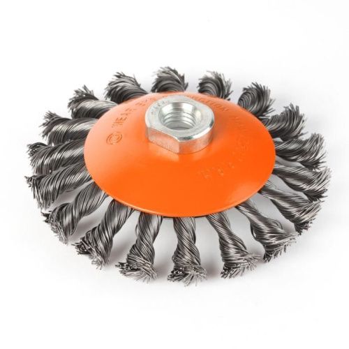 Щетка тарельчатая витая (115 мм, М14), Patriot-Tehinstrument