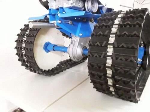 Гусеничный привод "ПОКАТУХА" для мотоблоков НЕВА, ОКА, УГРА, с осью круг 30 мм.-Tehinstrument