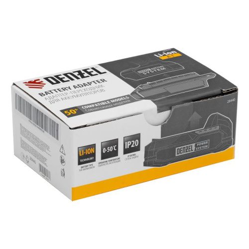 Адаптер-переходник для аккумуляторов Denzel Power System A-1 Denzel-Tehinstrument