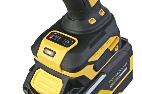 HCD201300BLC Гайковерт удар б/щ Hanskonner PLATINUM,18В,1BatterySystem, 1300Нм, 3/4",акк 6Ач+ЗУ-Tehinstrument