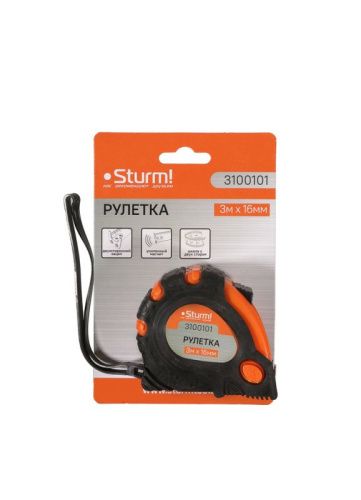 Рулетка 3x16мм,  Sturm-Tehinstrument