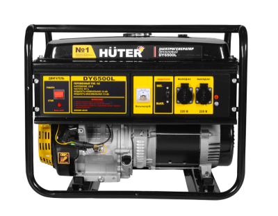 Портативный бензогенератор HUTER DY6500L-Tehinstrument