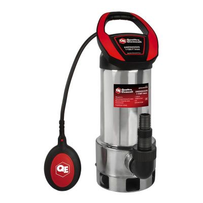 Насос дренажный QUATTRO ELEMENTI Drenaggio 1100 F Inox-Tehinstrument