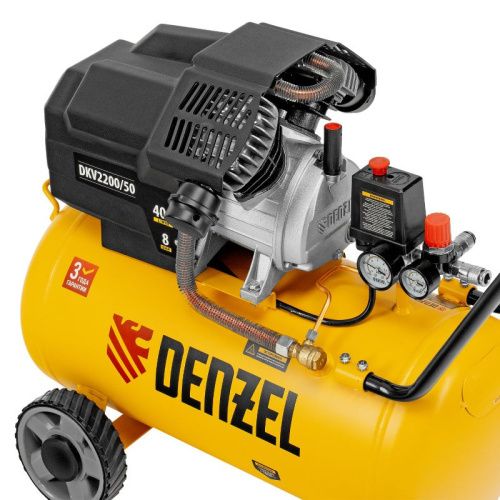 Компрессор воздушный Denzel DKV2200/50, Х-PRO-Tehinstrument