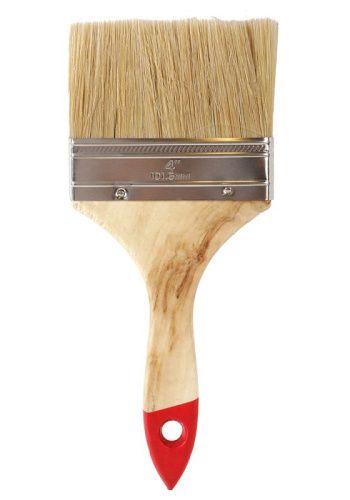 Кисть плоская Standard 4" (100 мм), натуральная щетина СОЮЗ-Tehinstrument