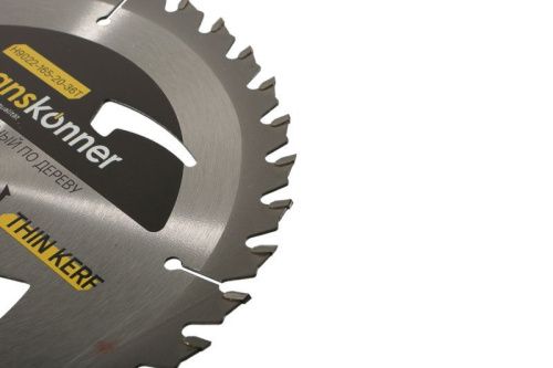 Пильный диск по дереву THIN KERF 165x20 мм, 36 зубьев, Hanskonner-Tehinstrument