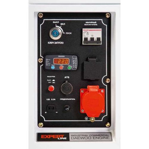 Дизельный генератор DAEWOO DDAE 9000SSE-3 (электростанция DAEWOO DDAE9000SSE-3)-Tehinstrument