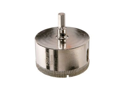 Коронка алмазн. По керам. Плитке и стеклу 55 х 55 мм,  с центрир. Сверл.  Sturm-Tehinstrument