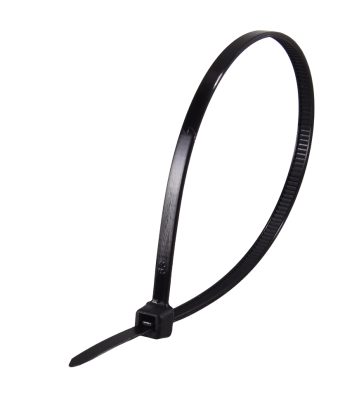 Хомуты нейлоновые (стяжки) черные 100 шт. Вихрь 3,6*200 Ч-Tehinstrument