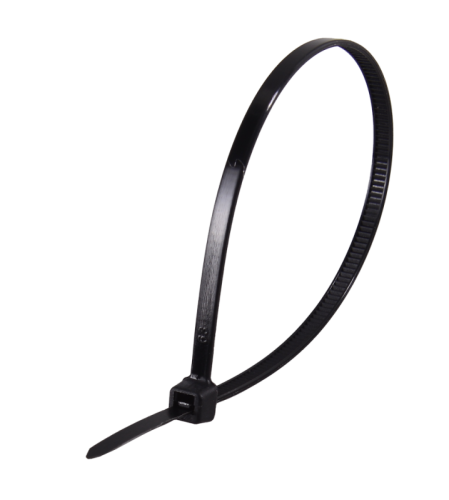 Хомуты нейлоновые (стяжки) черные 100 шт. Вихрь 3,6*200 Ч-Tehinstrument