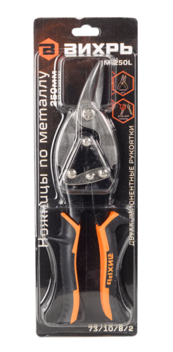 Ножницы по металлу 250 мм., НМ-250L, левый рез, Вихрь-Tehinstrument