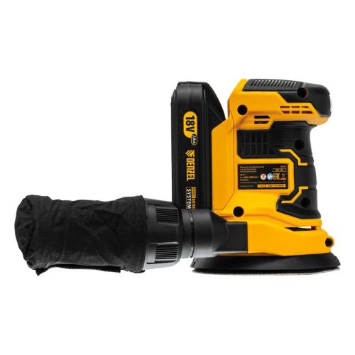 Машина шлифовальная эксцентриковая аккумуляторная Denzel COS-125-Tehinstrument