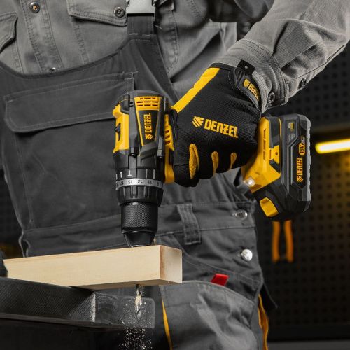 Дрель-шуруповерт аккумуляторная ударная бесщет Denzel CIDB-IB-18-02-Tehinstrument