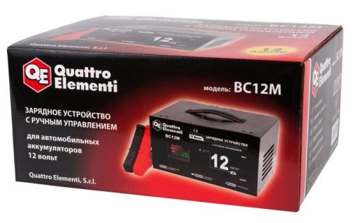Зарядное устройство QUATTRO ELEMENTI BC 12M-Tehinstrument