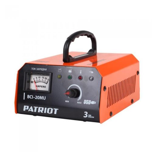 Зарядное устройство Patriot BCI-20MU для аккумуляторов (Патриот BCI-20MU)-Tehinstrument