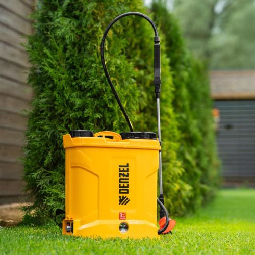 Опрыскиватель ранцевый аккумуляторный DP-10LA, 10 л, 12 В, 8 Ач Denzel-Tehinstrument