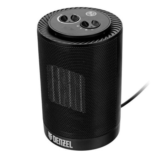 Тепловентилятор керамический Denzel DTFC-1200S черный-Tehinstrument