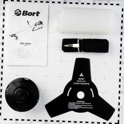Бензиновый триммер Bort BBT-1400A (бензокоса Борт 1400а), 98296082-Tehinstrument