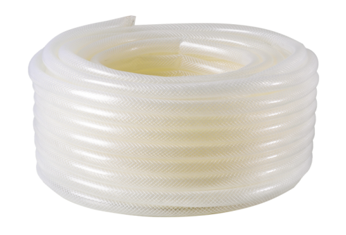 Шланг поливочный Вихрь "Силикон" трёхслойный армированный 3/4", 50м (прозрачный)-Tehinstrument