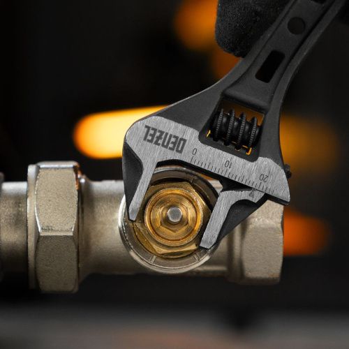 Ключ разводной Denzel 150 мм, CrV-Tehinstrument