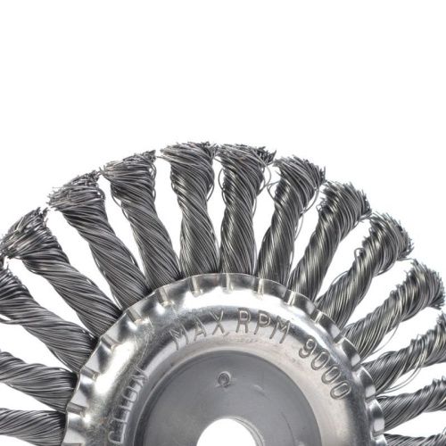 Щетка круглая витая (180х22.23 мм), Patriot-Tehinstrument