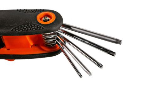 Набор ключей TORX, 8 шт, наконечник звезда, CrV  Sturm-Tehinstrument