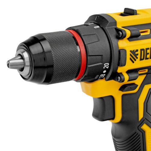 Бесщеточный аккумуляторный шуруповерт Denzel CDH-BL-20, Li-Ion, 20 В-Tehinstrument