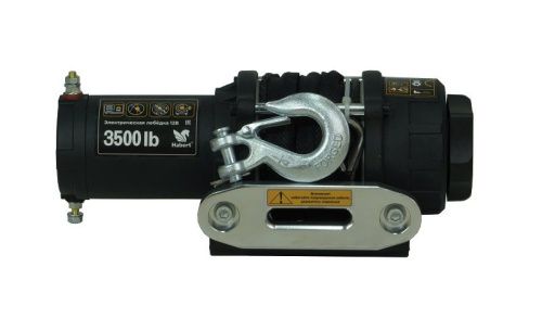 Лебедка электрическая Habert 3500LB, синтетический трос-Tehinstrument