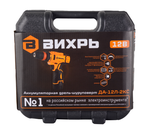 Дрель-шуруповерт Вихрь ДА-12Л-2КC-Tehinstrument