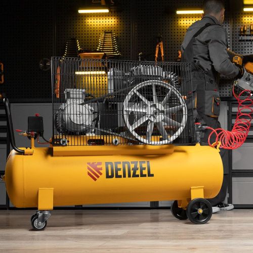 Компрессор воздушный, ременный привод Denzel BCI4000-T/100-Tehinstrument