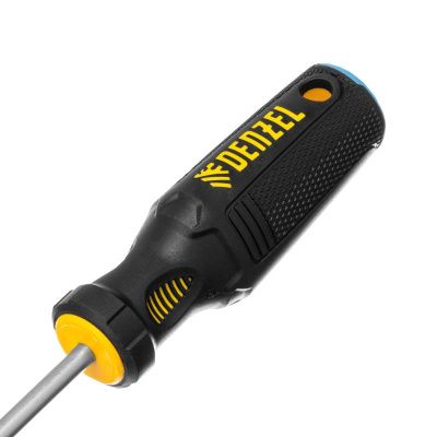 Отвертка, SL6x150 мм, S2, 3к рукоятка Denzel-Tehinstrument