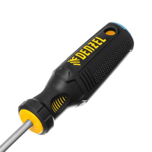 Отвертка, SL6x150 мм, S2, 3к рукоятка Denzel-Tehinstrument