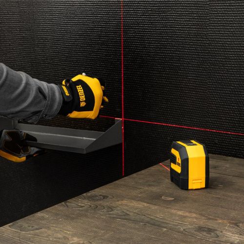 Лазерный уровень Denzel LX 02 Red, 20 м-Tehinstrument