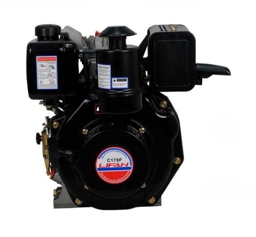 Двигатель Lifan Diesel 178F, вал ?25мм-Tehinstrument