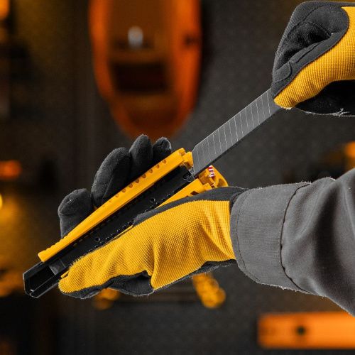 Лезвия, 18 мм, сталь SK5 - 0,5 мм, многосегментные, 10 штук Denzel-Tehinstrument