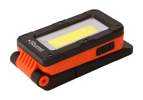 Фонарь-прожектор 300лм, аккумуляторный, COB+XPE светодиоды, 4 магнита,  Sturm-Tehinstrument