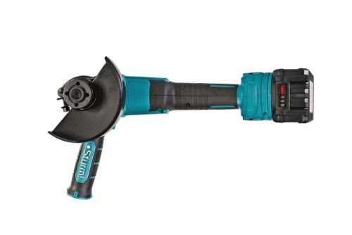 CAG18125BLE  УШМ аккумуляторная б/щ  Sturm, 18В, 1BatterySystem, 125мм, плавн пуск, 1х4Ач,кейс-Tehinstrument