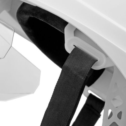 Каска защитная ударопр.«Форвард» (К-05)ABS/PC,комплект со встроен.очк.ОЧК-05 Форвард,белая Denzel-Tehinstrument