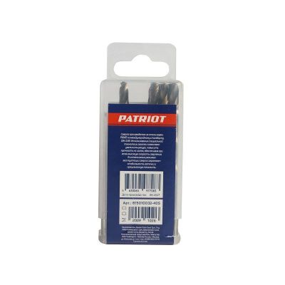 Сверло по металлу (5.2х86/52 мм, 10 шт.), Patriot-Tehinstrument