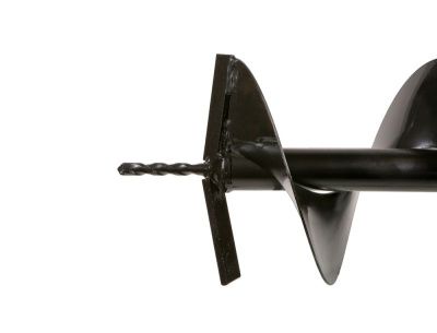 Шнек для грунта, диаметр 200 мм, длина 800, под вал 20мм, одинарная спираль, ПРОМО-Tehinstrument