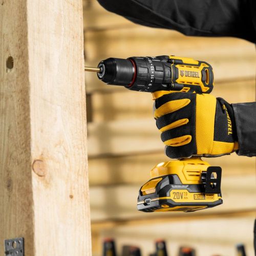 Бесщеточный аккумуляторный ударный шуруповерт Denzel CIDH-BL-20, Li-Ion, 20 В-Tehinstrument