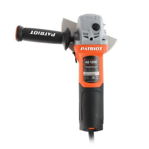 Машина углошлифовальная (УШМ) Patriot AG 126 E-Tehinstrument