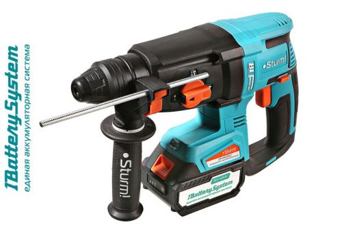 Аккумуляторный перфоратор  Sturm CRH1832BLC 1BatterySystem-Tehinstrument