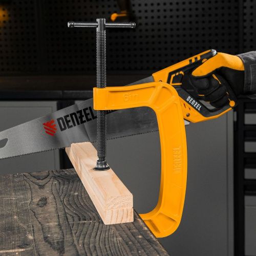 Струбцина G-образная, усиленная, 150 мм Denzel-Tehinstrument