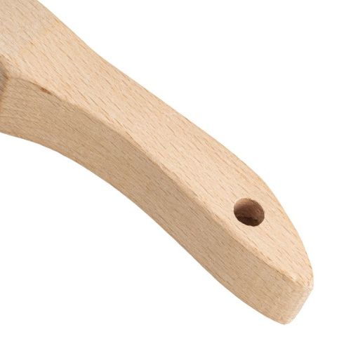 Щетка зачистная 6-и рядная, прямая проволока из нержавеющей стали с деревянной ручкой, EFP// Denzel-Tehinstrument