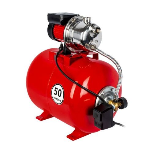 Насосная станция QUATTRO ELEMENTI Automatico 1001 Inox 50 L-Tehinstrument